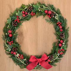 Image showing Christmas Wreath