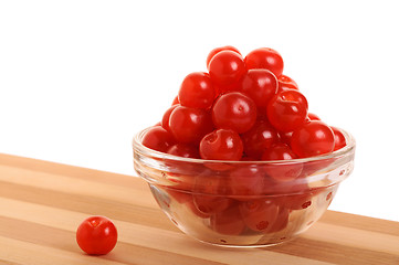 Image showing Bowl of cherries.