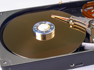 Image showing PC hard disk