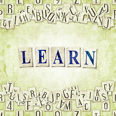 Image showing learn