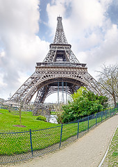 Image showing View of the Eiffel Tower