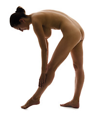 Image showing figure of a naked woman