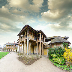 Image showing village of Marie Antoinette at Versailles