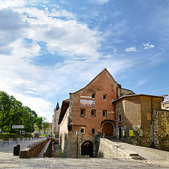 Image showing view in the old town of Lviv, Ukraine