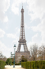 Image showing View of the Eiffel Tower