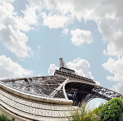 Image showing View of the Eiffel Tower