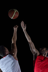 Image showing basketball player in action