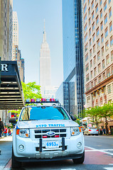 Image showing New York City Police Department (NYPD) patrol car