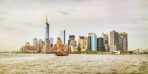 Image showing New York City cityscape panorama