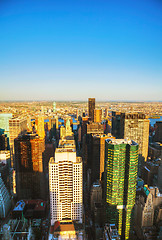 Image showing New York City cityscape with the Central Park