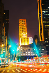 Image showing New York City in the night