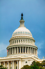 Image showing United States Capitol building in Washington, DC