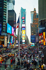 Image showing Times square in New York City