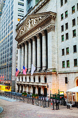 Image showing New York Stock Exchange building