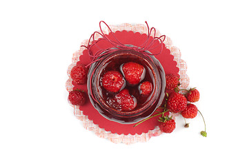 Image showing Strawberry jam