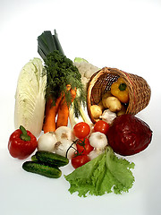 Image showing Fruit and vegetables