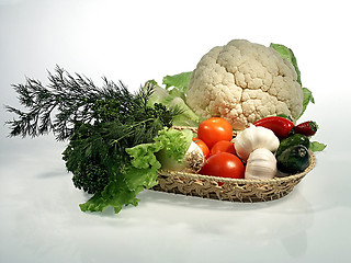 Image showing Fruit and vegetables