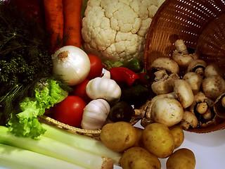 Image showing Fruit and vegetables