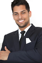 Image showing Handsome confident man with a lovely smile