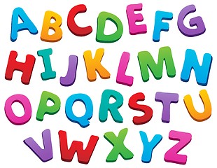 Image showing Image with alphabet theme 5