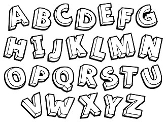 Image showing Image with alphabet theme 4