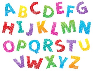 Image showing Image with alphabet theme 3
