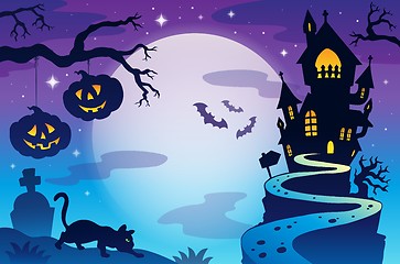 Image showing Halloween topic background 3