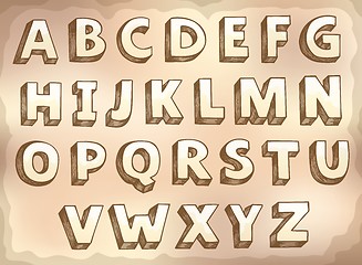 Image showing Image with alphabet theme 7