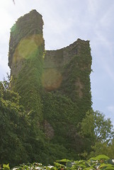 Image showing  the backside of a Dilgesturm (three quarters tower)