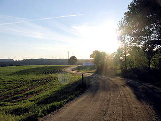 Image showing Summer road