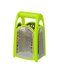 Image showing Green plastic grater