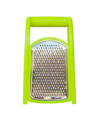 Image showing Green plastic grater