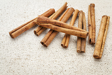 Image showing cinnamon sticks 