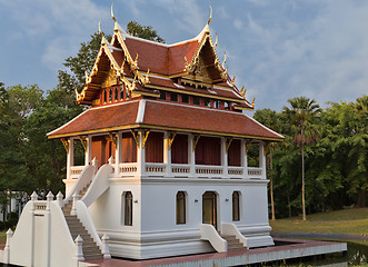 Image showing beautiful little Thai temple