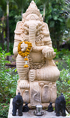 Image showing Thai religious figure in the guise of an elephant