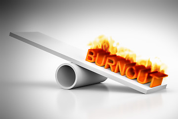 Image showing burnout