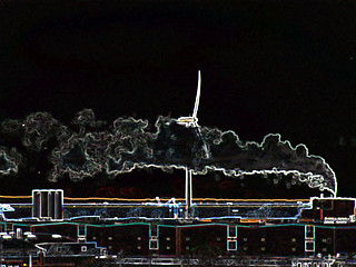 Image showing Wind Power & Smoke