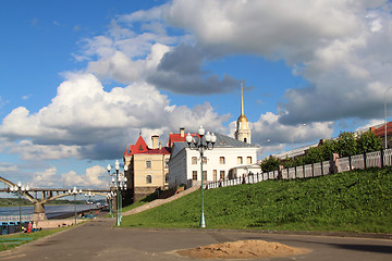 Image showing Embankment of city of Rybinsk