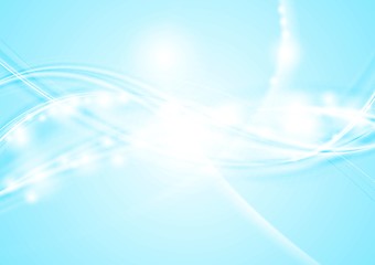 Image showing Abstract shiny vector design