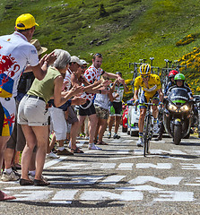 Image showing Yellow Jersey, Daryl Impey