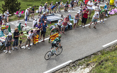 Image showing Tour de France Excitement