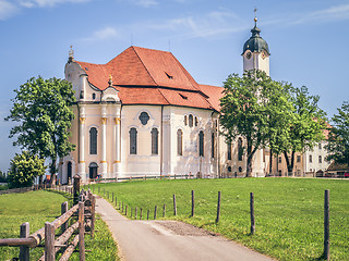 Image showing Wieskirche in Bavaria Germany