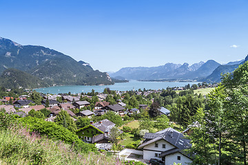 Image showing Austria Lake Wolfgangsee