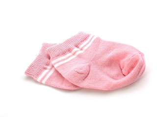 Image showing pink socks