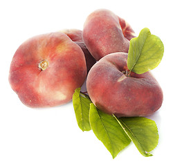 Image showing flat peach