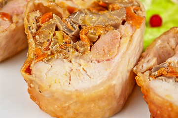 Image showing Chicken rolls