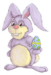 Image showing easter bunny