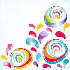 Image showing Floral vector background