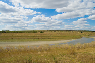 Image showing steppe river