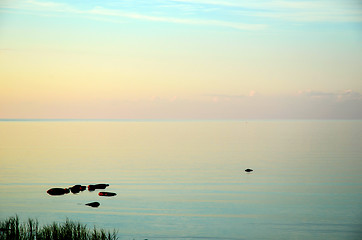 Image showing Calm coastline